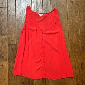 Women’s pinkish/red tank top large